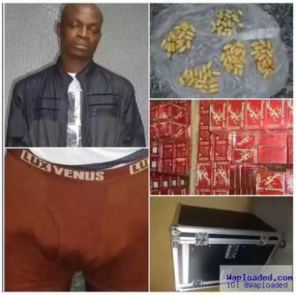 Underwear smuggler: Man arrested in Lagos trying to smuggle cocaine in boxers